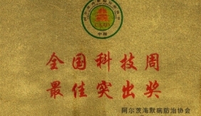 全国阿尔茨海默病防治科技周最佳突出奖